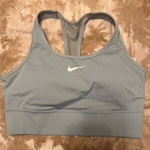 Nike Women's baby blue Medium Support Sports Bra